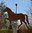 Pferd Figur Gartenstecker oder auf Platte