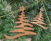 stilisierter Tannenbaum mit Stern  WeihnachtsAnhänger